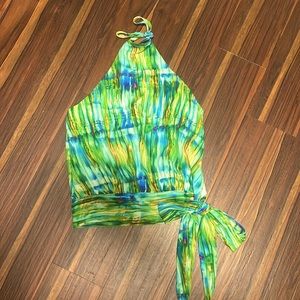 Sleeveless Halter Top